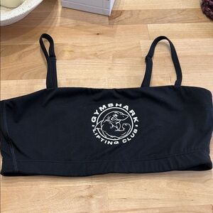 Gymshark Black Lifting Club Sports Bra